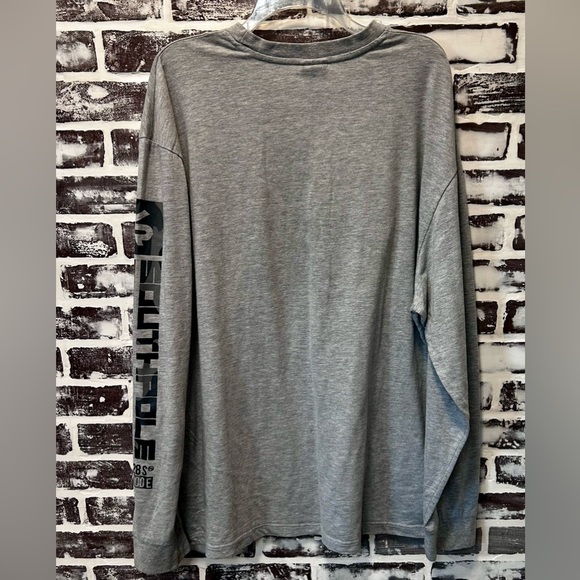 Y2K Southpole Embroidered 3D Logo Long Sleeve T-Shirt Skater Hip Hop Sz 3XL - Picture 4 of 6